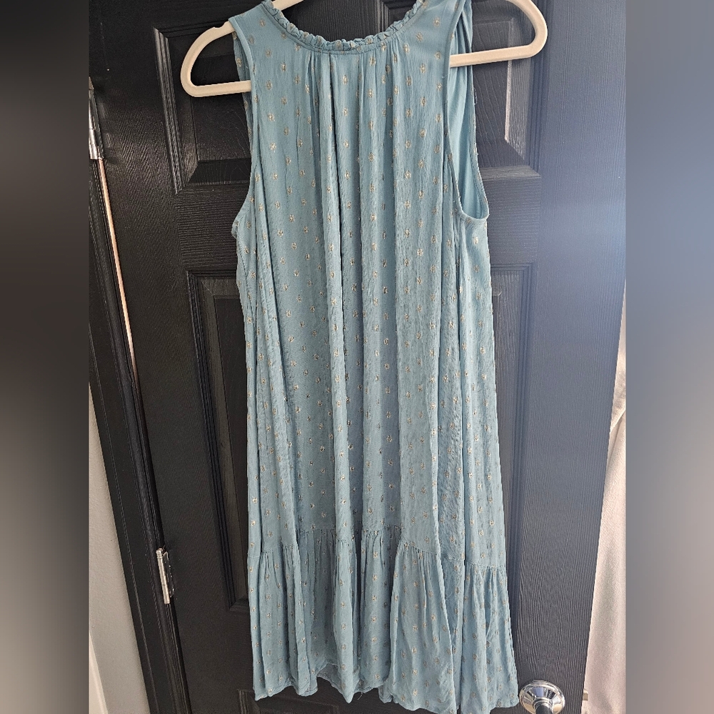 Light blue Anthropologie dress Size Medium